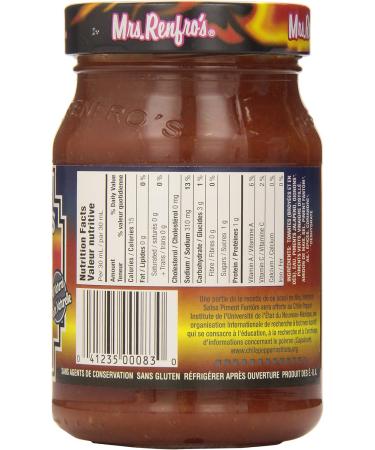 Mrs. Renfro's Ghost Pepper Salsa 6-Count - Buy Online on GoSupps.com