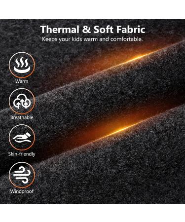 Heggcooe Kids Winter Storm Hood & Fleece Balaclava | Warm Face Mask for Girls | Windproof Ski Mask for Outdoor Sports - Buy Online on GoSupps.com