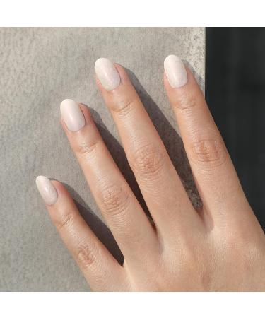 Bluesky Gel Nail Polish Effortless Grace Pearlescent White Long Lasting Chip Resistant 10 ml (Requires Drying Under UV LED Lamp) - Buy Online on GoSupps.com