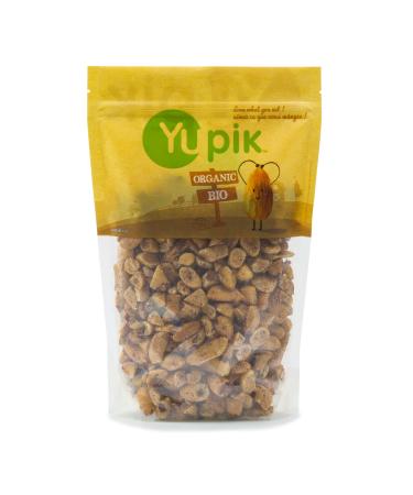 Yupik Organic Dry Roasted Brazil Nuts 1 kg 6 Count Gluten-Free Vegan Kosher Non-GMO Shelled Nuts Unsalted Lightly Roasted Oil-Free Crunchy Excellent Source of Selenium Nutritious Healthy Snacks 6 kg