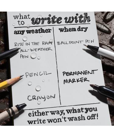 Rite in the Rain All Weather Golf Notebook - Green Field Flex - 3.5 x 6 - Club Yardage Book & Hole Notes - Buy Online on GoSupps.com