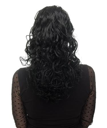 WIG ME UP NC002-1 Hairpiece Ponytail Braid | Super Volume Curls | Jet Black 45 cm - International Shipping Available - Buy Online on GoSupps.com