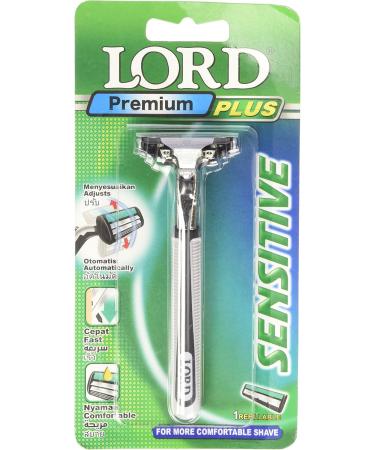Lord Premium Plus Twin Blade Razor with Pivoting Head - Superior Shaving Experience - Buy Online on GoSupps.com
