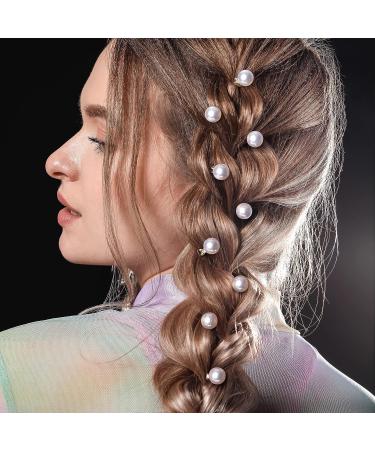 Nuorest 30PCS Mini White Pearl Hair Clips for Women - Elegant Hair Barrettes for Daily Use, Parties & Weddings - Buy Online on GoSupps.com