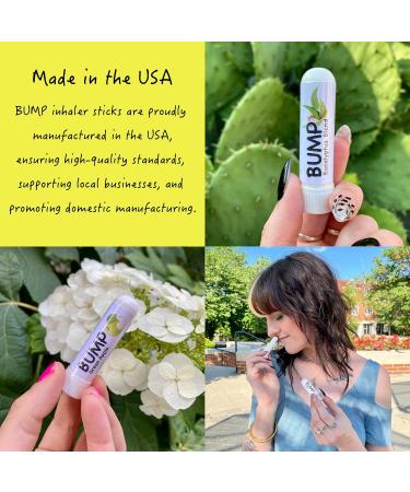 TN Scientific Bump 7-Pack Nasal Inhaler Sticks | Aromatherapy Peppermint & Menthol Blend for Focus & Energy Boost - International Shipping Available - Buy Online on GoSupps.com