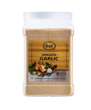 Gel Spice Granulated Garlic - 44.9 OZ Bulk Size - 2.81 Pound - Premium Quality - Buy Online on GoSupps.com