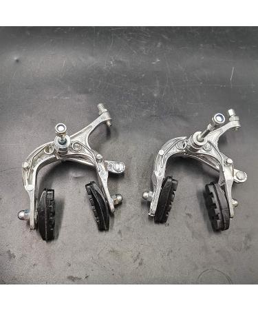 CDHPOWER Aluminum Alloy Bike Disc Brake Set - Front & Rear Side Pull Caliper for Mountain, Folding, and Road Bicycles - Silver - Buy Online on GoSupps.com