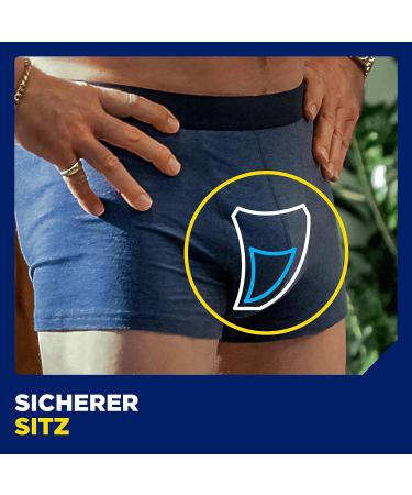 TENA MEN Protective Shield Extra Light - 112 Individually Packaged Hygienic Inlays for Men - Ultra-Thin Urine Protection - Monthly Supply (8 x 14) - Black - Buy Online on GoSupps.com