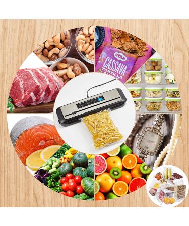 Inkbird Vacuum Sealer Machine Starter Kit | PowerVac Air Sealing for Food Preservation | Dry & Moist Modes | Easy Cleaning & Storage | Sealer Bag*5 & Bag Roll*1 (8*11.8 & 8*7) - Buy Online on GoSupps.com