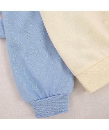 Little Girl Dinosaur Loose Hoodie Sweatshirt | Cute Cartoon Winter Top 10-11 Years | Light Blue - Buy Online on GoSupps.com