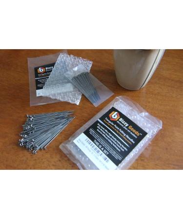 Bizzy Goods 38 Gauge 3 Inch Felting Needles Bulk Pack - Set of 50 Triangular Point Needles with Medium Spacing and 9 Total Barbs - Buy Online on GoSupps.com
