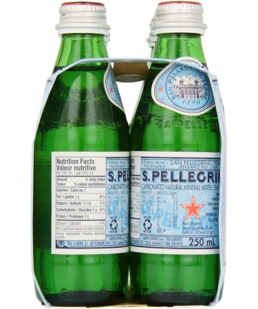 San Pellegrino Sparkling Mineral Water 250 ml (Pack of 6) - Buy Online on GoSupps.com