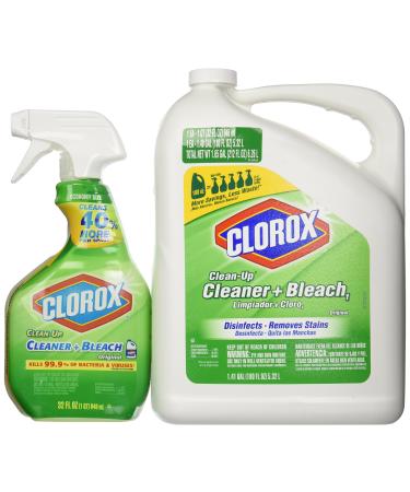 Clorox Cleaner Spray/Bleach and Refill Combo, 212 Fluid Ounce