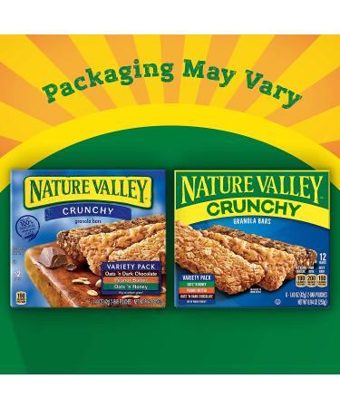 Nature Valley Granola Bars Variety Pack 8.94 oz - 12 ct: Delicious Assorted Flavors - Buy Online on GoSupps.com