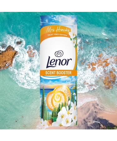 Lenor In-Wash Scent Booster Orange Blossom & Coastal Cypress 176g Crisp notes of Coastal Cypress and Orange Blossom transport you to the Mediterranean coast Mrs Hinch's Vacay Vibes Collection 3pack - Buy Online on GoSupps.com