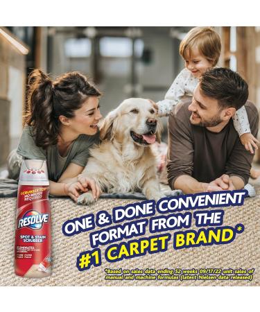Resolve Carpet Spot & Stain Scrubber 6.7 oz - Effective Stain Remover for Carpets | Fast International Shipping - Buy Online on GoSupps.com