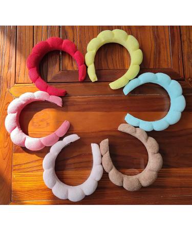 2023 Terry-Green Spa Headband for Women | Puffy Headband for Face Washing, Makeup, Skincare - Buy Online on GoSupps.com