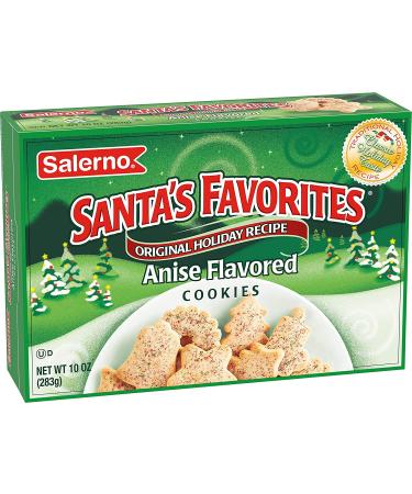 Salerno Santa's Favorites Holiday Anise Cookies 10 oz - Original Recipe, 1 Pack - Buy Online on GoSupps.com