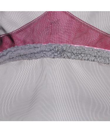 Harrison Howard Caremaster Pro Luminous Horse Fly Mask - UV Protection Large Eye Space & Long Nose with Ears - Pink for Warmbloods (L) - Buy Online on GoSupps.com