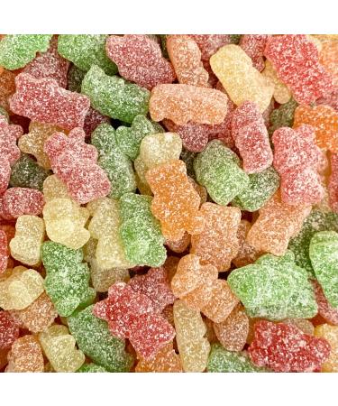 Fizzy Teddy Bears (Vegan) 500g Share Bag by The Gourmet Sweet Company
