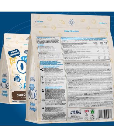 Applied Nutrition Critical Oats Protein Porridge 600gr Chocolate Chocolade 600g - Buy Online on GoSupps.com
