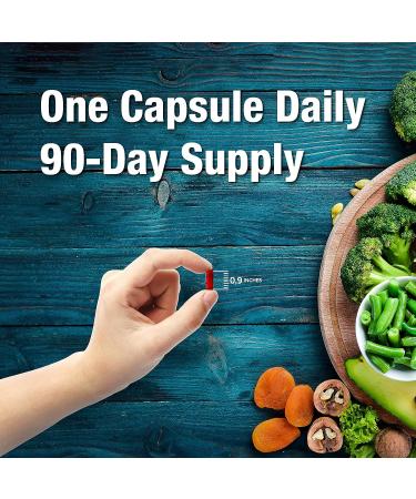 ORZAX Iron Supplement 25 mg - High Bioavailability 90 Vegetable Capsules - Non-Constipating, Non-GMO & Gluten Free - Ideal for New Blood Cell Production - For Women Men Adults - Buy Online on GoSupps.com