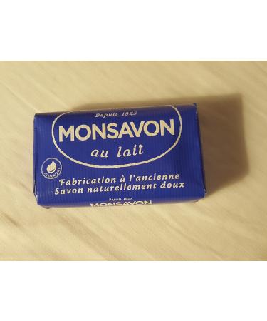 Monsavon Au Lait Soap 200g (4 Bars Soaps of 200g)