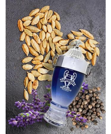 In-Victory Infamous for Men Eau de Toilette 3.4 Fl. Oz. Oriental Woody fragrance for men. - Buy Online on GoSupps.com