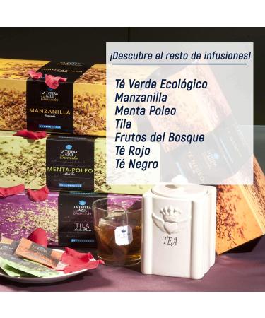  LATETERAZUL BLUE TEA 100 red Pu Erh tea bags Infused with fruit Adelgante infusion 100 bags of 1.75 g. - Buy Online on GoSupps.com