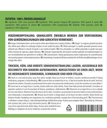 Alpi Investment OOD Alpi Nature Onion Granules 1 kg onions GROORULIED OUIDEN 100 Natural in soft dried onions naturally without additives vegan onion granules - Buy Online on GoSupps.com