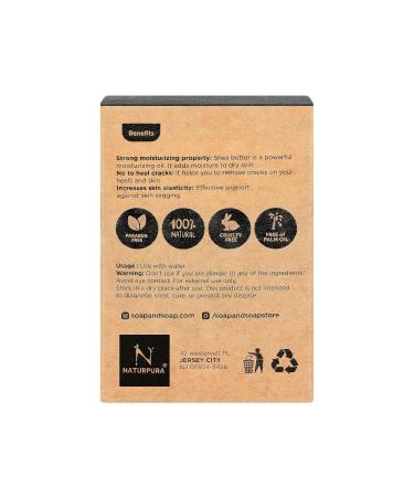 Organic Shea Butter Handmade Natural Bar Soap - Luxurious Moisturizing Soap for All Skin Types - Buy Worldwide - Buy Online on GoSupps.com