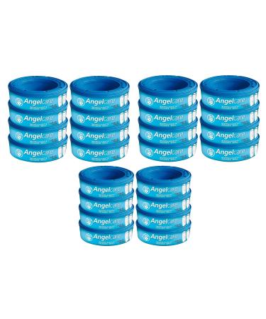 Angelcare Diaper Disposal System Refill Cassettes 24 Blue Single