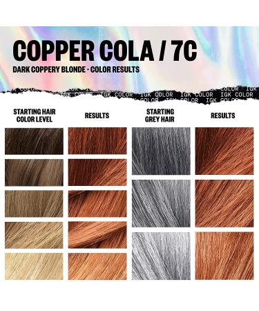 IGK Color Permanent Color Kit - Copper Cola - Buy Online on GoSupps.com