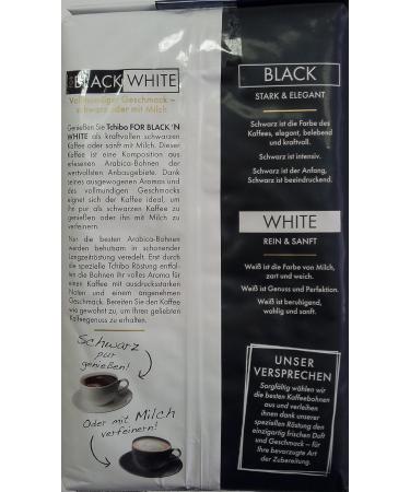 Tchibo BLACK N WHITE Whole Beans 500g - Buy Online on GoSupps.com