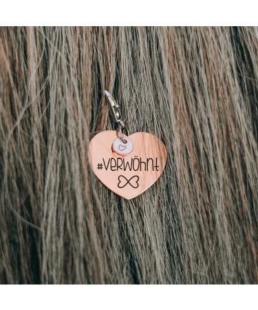 Soulhorse Exclusive Bridle Pendant - Lucky Charm for Horses Ponies & Dogs | Rose Gold Heart Brand Accessories - Buy Online on GoSupps.com