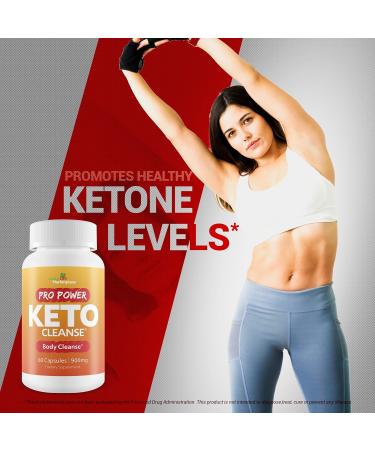 Pro Power Keto Cleanse - Plant-Based Detox with Probiotics for Energy Healthy Ketone Levels & Wellness - Shop Internationally - Buy Online on GoSupps.com