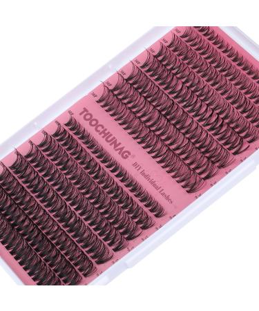 TOOCHUNAG Cluster Lashes 30D+40D - 320pcs Russian Wispy Eyelash Clusters | DIY Eyelash Extensions - Buy Online on GoSupps.com
