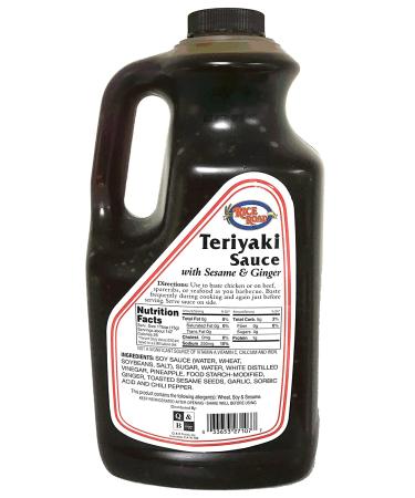 Rice Road Teriyaki Sauce Sesame Ginger 78oz - Authentic Japanese Flavors - Buy Online on GoSupps.com