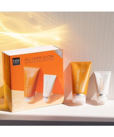 Kate Somerville All Over Glow ExfoliKate Face & Body Kit - 2-Piece Exfoliating Skin Care Set for Hydration & Smoothness - Shop Now - Buy Online on GoSupps.com