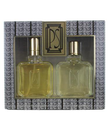 Paul Sebastian 2 Piece Set Ps Fine Cologne Plus After Shave for Men, 4.0 Ounce