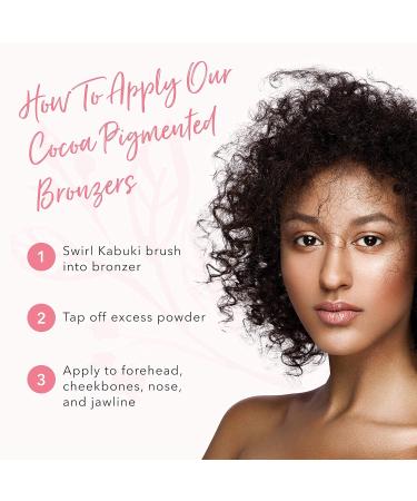 100% PURE Cocoa Pigmented Bronzer - Medium Brown Shade for Face Contouring - 0.32 Oz - Buy Online on GoSupps.com