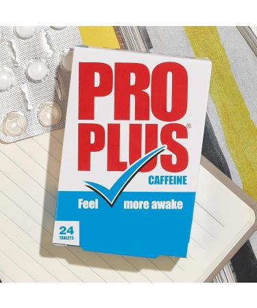 Pro Plus 24 Caffeine Tablets - Sugar Free 24 Count (Pack of 1) - Buy Online on GoSupps.com