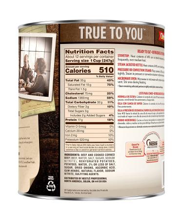 Chef-mate Corned Beef Hash 6 lb 11 oz | Canned Food & Meat - Buy Online on GoSupps.com