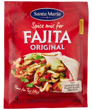 Saint Mary Santa Maria 1 Envelope Mix of Spices Herbs for Fajita 1 envelope 4 servings 28 Grams