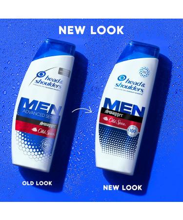 Head & Shoulders Old Spice Swagger Anti-Dandruff Shampoo 613ML White Blue Red 613 ml (Pack of 1) - Buy Online on GoSupps.com