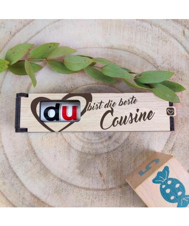 Cousin Gift Box - You Are the Best Cousin Chocolate Bar Gift Including Duplo | Perfect Gifts for Cousins Cousin Birthday Gifts - Buy Online on GoSupps.com