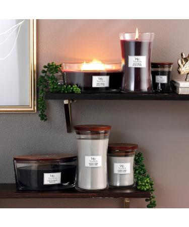 Woodwick Hourglass Medium Candle | Black Peppercorn | 60 Hour Burn Time | International Shipping - Buy Online on GoSupps.com