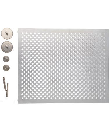 The Beadsmith Wig Jig Deluxe: 4.5 x 5.5 inch Square Jig with 30 Metal Pegs for Wire Jewelry Making - Buy Online on GoSupps.com