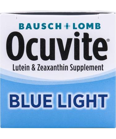 Bausch + Lomb Ocuvite Lutein 25mg Supplement 30 Softgels - Blue Light Defense | 30 Count - Buy Online on GoSupps.com