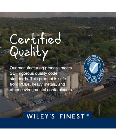 Wiley's Finest CatchFree Omega Tropical Mango - 4.23 fl oz (125 ml) | High-Quality Omega-3 Supplement - Buy Online on GoSupps.com
